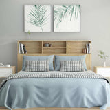 Headboard Cabinet Sonoma Oak 160x19x103.5 cm 811874