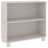 Sideboard HAMAR White 85x35x80 cm Solid Wood Pine 340501