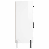 Sideboard High Gloss White 69.5x34x90 cm Engineered Wood 827990