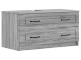 3 Piece Bathroom Cabinet Set UTRECHT Grey Sonoma 3417816