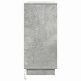 Bedside Cabinet Concrete Grey 71 x 34.5 x 75 cm Engineered wood 869637