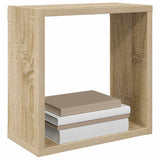 Wall Cube Shelves 6 pcs Sonoma Oak 30x15x30 cm 807009