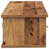 Wall Cabinet Old Wood 88x26x18,5 cm Engineered Wood 855860