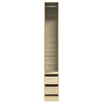Wardrobe Sonoma Oak 30x50x200 cm Engineered Wood 3307740