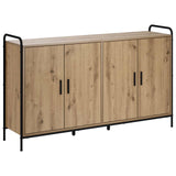 Sideboard Artisan Oak 135 x 33 x 81 cm Engineered Wood 3434082