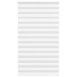 ZNTS Zebra Blind White 135x230 cm Fabric Width 130.9 cm Polyester 4014814