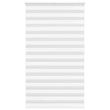 ZNTS Zebra Blind White 135x230 cm Fabric Width 130.9 cm Polyester 4014814