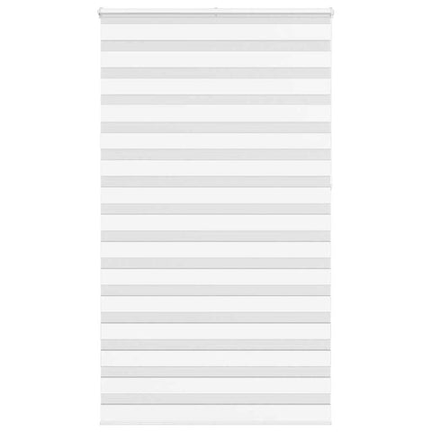 ZNTS Zebra Blind White 135x230 cm Fabric Width 130.9 cm Polyester 4014814