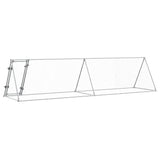Chicken Cage Silver 400x105x91 cm Galvanised Steel 172558