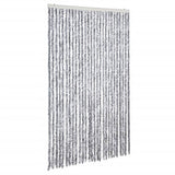 Insect Curtain White and Grey 118x220 cm Chenille 315134