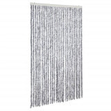 Insect Curtain White and Grey 118x220 cm Chenille 315134
