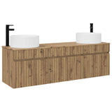 Bathroom Cabinet Set 3 pcs Artisan Oak 49 x 44.5 x 65.5 cm 3405786