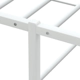 Bed Frame without Mattress White 160x200 cm Metal 4017426