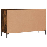 Sideboard Smoked Oak 100x36x60 cm Engineered Wood 828177