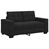 Sofa 3 pcs Dark Grey Fabric 3324629