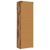Storage Cabinet with Shelves Old Wood 70 x 42.5 x 225 cm 3446667