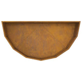 Planter Rusty 120 x 60 x 35 cm Weathering Steel 883688