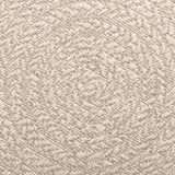 ZNTS Rug ZIZUR Cream 120x120 cm Jute Look Indoor and Outdoor 4010376