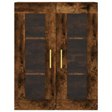 Wall Mounted Cabinets 2 pcs Smoked Oak Engineered Wood 3197934