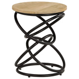 End Table Solid Mango Wood 40x50 cm 247320