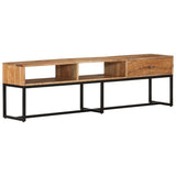 TV Cabinet 160x30x45 cm Solid Wood Acacia 337991