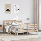 Bed Frame with Headboard without Mattress 140x190 cm 3306104