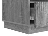 TV Cabinet Grey Sonoma 102 x 34.5 x 47 cm Engineered Wood 895371