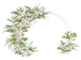 Wedding Arch White 223 x 45 x 201 cm Steel 42021350