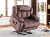 Power Massage Lift Recliner Chair with Heat & Vibration for Elderly, Heavy Duty and Safety Motion WF292150BAA