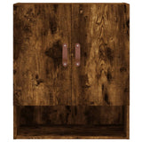 Wall Cabinet Smoked Oak 60x31x70 cm Engineered Wood 829889