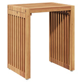 Garden Side Table 3 pcs Brown 33 x 44.5 x 51 cm Solid Teak Wood 42006351