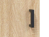 Highboard Sonoma Oak 69.5x34x180 cm Engineered Wood 3199748