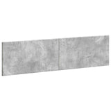 Wall-Mounted Headboard BREDA Concrete Grey Engineered Wood 897588