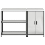 Kitchen Storage Set HATTEM 2 pcs Silver Galvanised Steel 3392664
