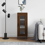 Sideboard Brown Oak 34.5x34x90 cm Engineered Wood 828819