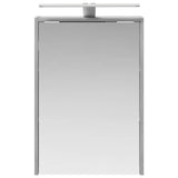 Bathroom Mirror Cabinet Grey Sonoma 43 x 16 x 62.5 cm 889148