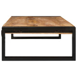 Bathroom Shelf Brown 120 x 50 x 23 cm Soild Rough Mango Wood 4102763