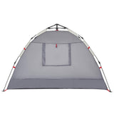 Beach Tent 2-Person Grey Quick Release Waterproof 4005298