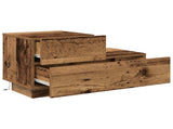 Bedside Cabinet Old Wood 70 x 36 x 40.5 cm Engineered Wood 863063