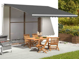 Replacement Fabric for Awning Anthracite 4x3.5 m 311948