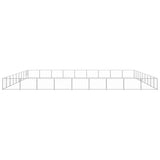 Dog Kennel Silver 81 m Steel 3082195