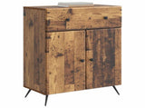 Sideboard Old Wood 66 x 34.5 x 90 cm Engineered Wood 895563