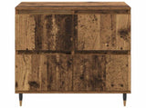 Storage Cabinet 3 pcs Old Wood 60 x 35 x 70 cm 3394509