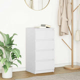 Sideboard White 37.5x35x76 cm Engineered Wood 861751