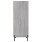 Sideboard Grey Sonoma 34.5x32.5x90 cm Engineered Wood 828746