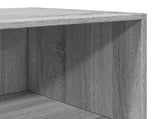 Highboard Grey Sonoma 45x41x185 cm Engineered Wood 3281678