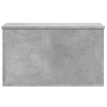 ZNTS Storage Box Concrete Grey 60x35x35 cm Engineered Wood 840677