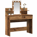 Dressing Table Old Wood 100 x 40 x 130 cm Engineered Wood 868850