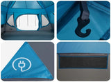 Family Tent Blue 305 x 275 x 190 cm Polyester and Steel 42028708