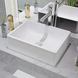 142339 Basin Ceramic White 41x30x12 cm